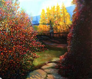 Autumn motive - Sergey Lesnikov art