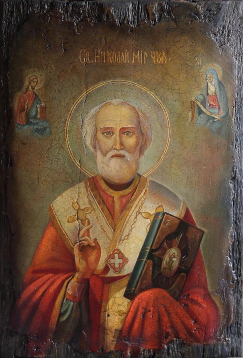 Saint Nicholas the Wondermaker - Sergey Lesnikov art
