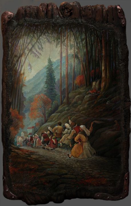 Saint Vitus Dance - Sergey Lesnikov art