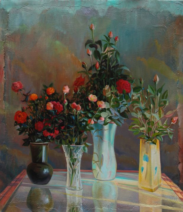 Autumn Roses 2022 - Sergey Lesnikov art