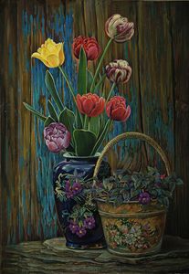 Tulips - Sergey Lesnikov art