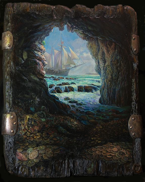 "Hispaniola" - Sergey Lesnikov art