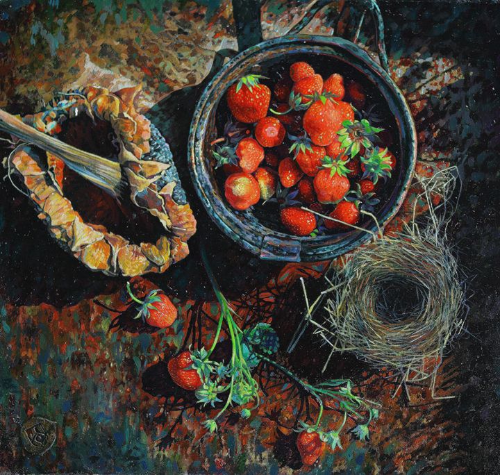 Strawberry - Sergey Lesnikov art