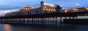 Dusk colours, Brighton Palace Pier