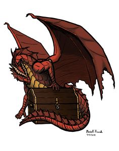 A Dragon and His Treasure