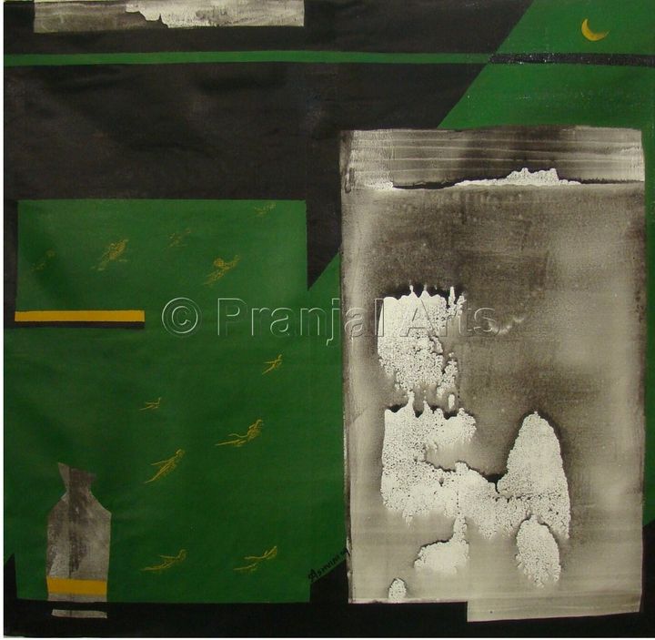 Abstract painting by ashwini bhole - Pranjal Arts