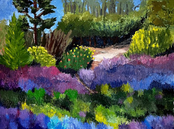 Gardens Sunny Bradford Paintings & Prints, Landscapes & Nature