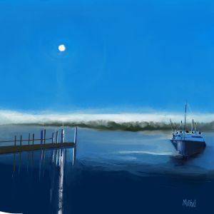Moonlight on the Cape Fear