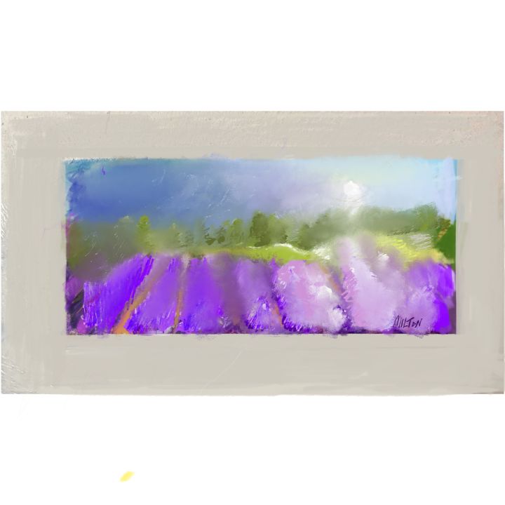 The Lavender Field at Landrum - Michael Anthony Milton Gallery