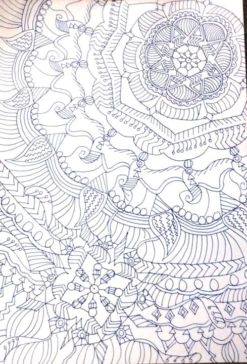 40 Simple Mandala Art Pattern And Designs - Free Jupiter | Mermaid tattoos, Mandala  drawing, Fairy tattoo