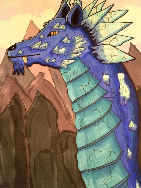 Frost Dragon - Imad Art