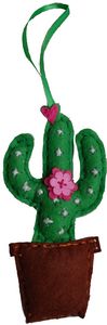 Felt cactus - Natural necessities