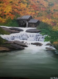Landscape: Glade Creek Grist Mill