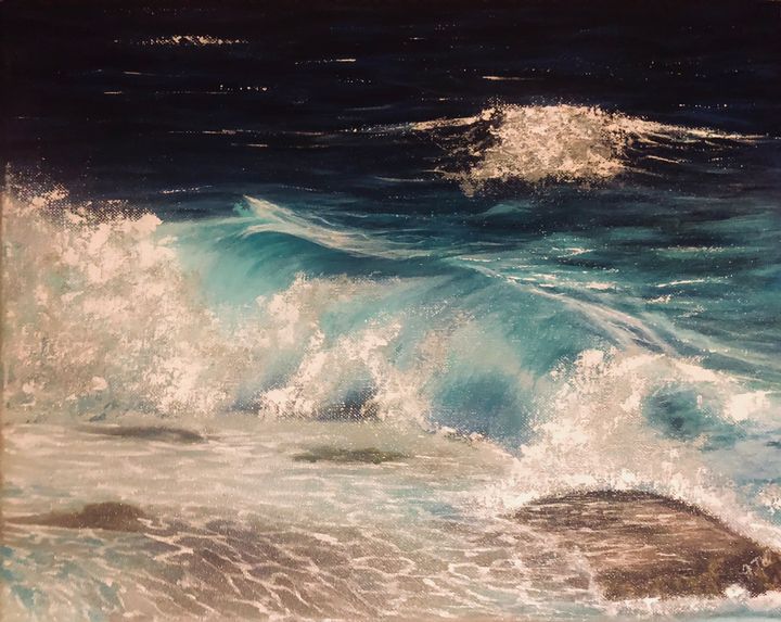 Cold waters - Vivid Expressions Art