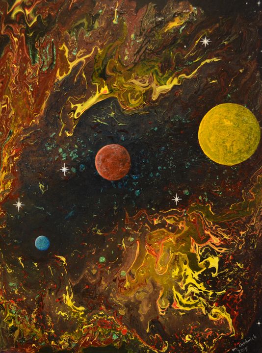 Planets - Monica Chadwick Fine Art
