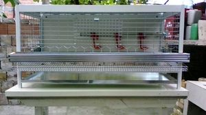 Aluminum cage for quail