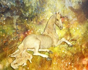 Golden Unicorn Dreams