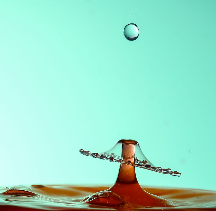 Incoming waterdrop - My-Photography