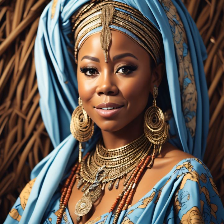 calliajewelry Waresa African Queen Hair Jewel