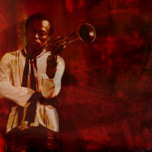 Miles Davis Trumpet Icon