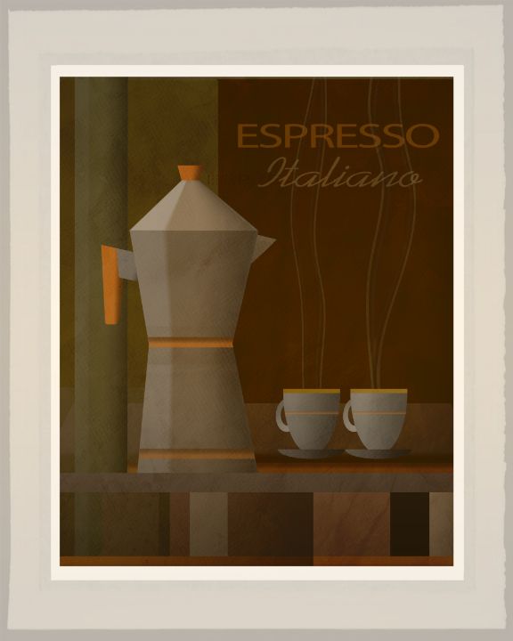 Espresso Italiano - Art Deco - Joost Hogervorst