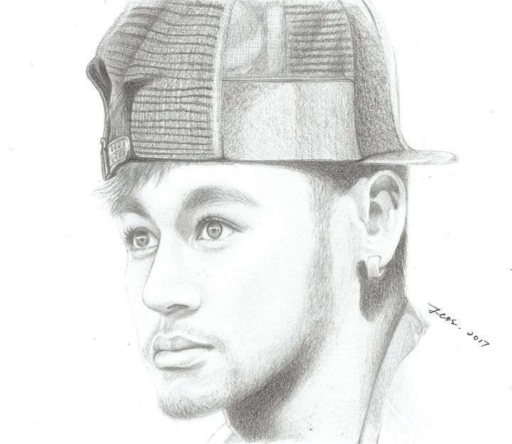 Neymar JR Portrait - Jessie_arts