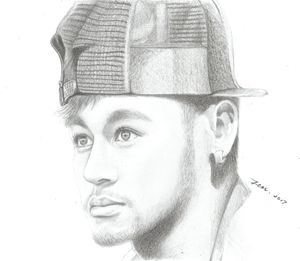 Neymar JR Portrait