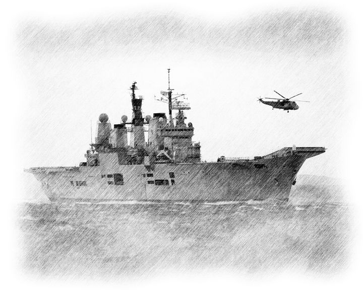 HMS Ark Royal - MILITARY PHOTO PRINTS UK - Drawings & Illustration ...