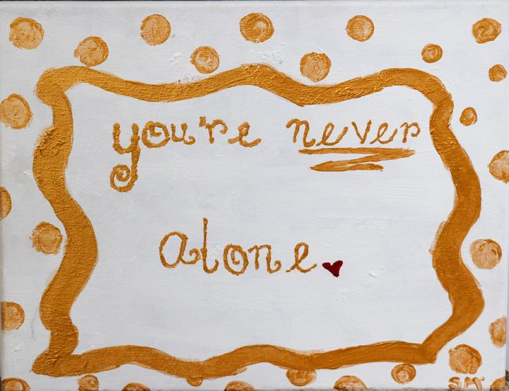 You're Never Alone - Happy Fairy Art Corner