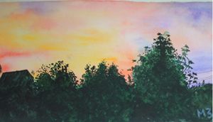 Mary Art: Sunset