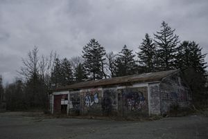 Vandalized Garage
